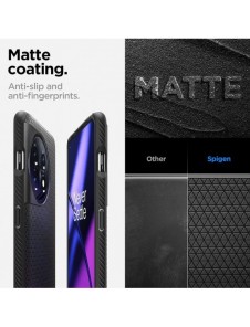 Spigen LIQUID AIR ONEPLUS 11 5G MATSVART