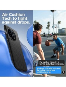Spigen LIQUID AIR ONEPLUS 11 5G MATSVART