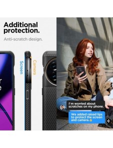 Spigen LIQUID AIR ONEPLUS 11 5G MATSVART