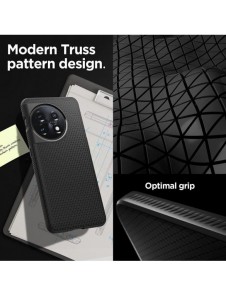 Spigen LIQUID AIR ONEPLUS 11 5G MATSVART