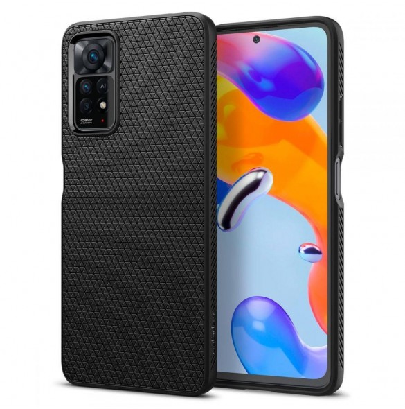 Spigen LIQUID AIR XIAOMI REDMI NOTE 11 PRO / 11 PRO 5G MATSVART