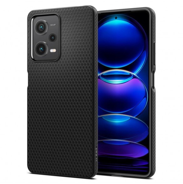 Spigen LIQUID AIR XIAOMI REDMI NOTE 12 PRO 5G / POCO X5 PRO 5G MATSVART