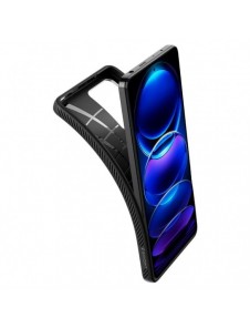Spigen LIQUID AIR XIAOMI REDMI NOTE 12 PRO 5G / POCO X5 PRO 5G MATSVART