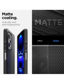 Spigen LIQUID AIR XIAOMI REDMI NOTE 12 PRO 5G / POCO X5 PRO 5G MATSVART