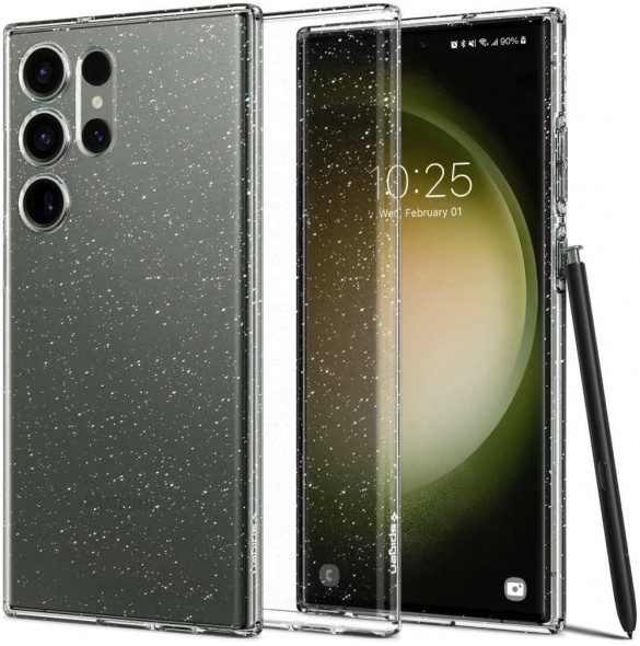 Spigen LIQUID CRYSTAL GALAXY S23 ULTRA GLITTER CRYSTAL