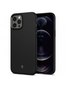 Spigen MAG ARMOR IPHONE 12/12 PRO MATSVART
