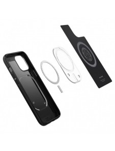 Spigen MAG ARMOR IPHONE 12/12 PRO MATSVART