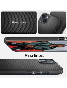 Spigen MAG ARMOR IPHONE 14 MATSVART