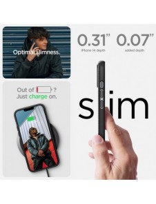 Spigen MAG ARMOR IPHONE 14 PLUS MATSVART