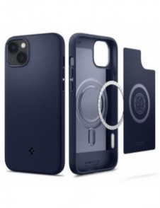 Spigen MAG ARMOR IPHONE 14 PLUS MARINBLÅ