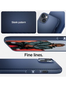 Spigen MAG ARMOR IPHONE 14 PLUS MARINBLÅ