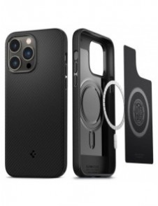Spigen MAG ARMOR IPHONE 14 PRO MATSVART