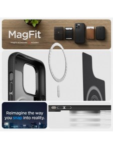 Spigen MAG ARMOR IPHONE 14 PRO MATSVART