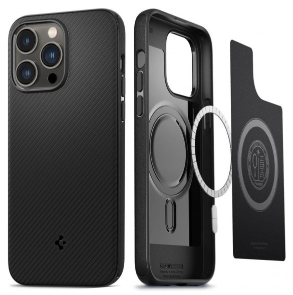 Spigen MAG ARMOR IPHONE 14 PRO MAX MATSVART