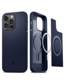 Spigen MAG ARMOR IPHONE 14 PRO MAX MARINBLÅ