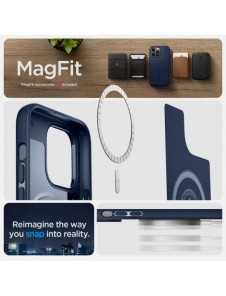 Spigen MAG ARMOR IPHONE 14 PRO MAX MARINBLÅ