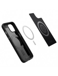 Spigen MAG ARMOR MAGSAFE IPHONE 13 MATSVART