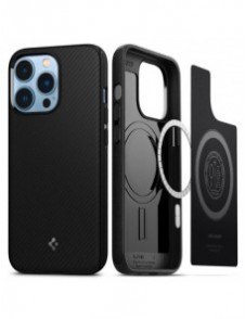 Spigen MAG ARMOR MAGSAFE IPHONE 13 PRO MATSVART