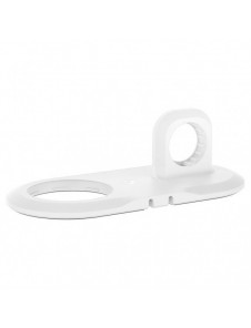 Spigen MAGFIT DUO Apple MAGSAFE och Apple Watch CHARGER STAND WHITE