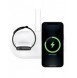 Spigen MAGFIT DUO Apple MAGSAFE och Apple Watch CHARGER STAND WHITE