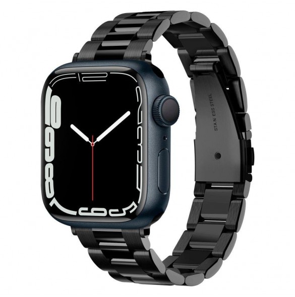 Spigen MODERN FIT BAND Apple Watch 4 / 5 / 6 / 7 / 8 / 9 / SE (38 / 40 / 41 MM) SVART