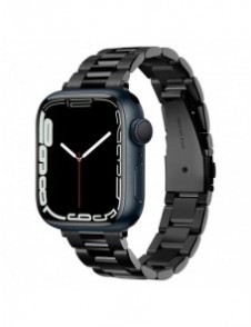 Spigen MODERN FIT BAND Apple Watch 4 / 5 / 6 / 7 / 8 / 9 / SE (38 / 40 / 41 MM) SVART
