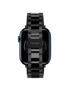 Spigen MODERN FIT BAND Apple Watch 4 / 5 / 6 / 7 / 8 / 9 / SE (38 / 40 / 41 MM) SVART