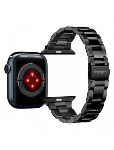 Spigen MODERN FIT BAND Apple Watch 4 / 5 / 6 / 7 / 8 / 9 / SE (38 / 40 / 41 MM) SVART