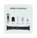 Spigen MODERN FIT BAND Apple Watch 4 / 5 / 6 / 7 / 8 / 9 / SE (38 / 40 / 41 MM) SVART