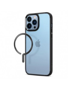 Spigen ONETAP MAGNETISK MAGSAFE RINGADAPTER MATSVART