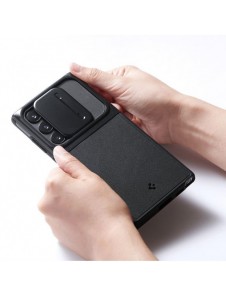 Spigen OPTIK ARMOR GALAXY S22 ULTRA SVART