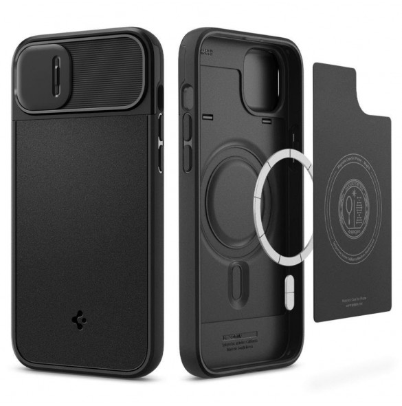 Spigen OPTIK ARMOR MAG MAGSAFE IPHONE 14 PLUS SVART