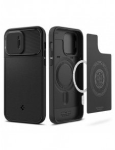 Spigen OPTIK ARMOR MAG MAGSAFE IPHONE 14 PRO SVART