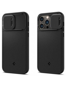 Spigen OPTIK ARMOR MAG MAGSAFE IPHONE 14 PRO SVART