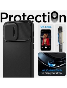 Spigen OPTIK ARMOR MAG MAGSAFE IPHONE 14 PRO MAX SVART