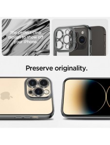 Spigen OPTIK CRYSTAL IPHONE 14 PRO KROMGRÅ