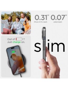 Spigen OPTIK CRYSTAL IPHONE 14 PRO KROMGRÅ