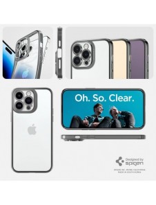 Spigen OPTIK CRYSTAL IPHONE 14 PRO KROMGRÅ