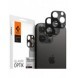 Spigen Optik. TR Camera Protector Kamerahärdat glas (2 st) iPhone 14 Pro/ 15 Pro / 14 Pro Max /15 Pro Max svart