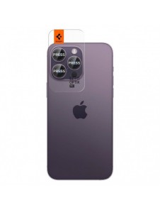 Spigen OPTIK.TR ”EZ FIT” CAMERA PROTECTOR 2-PACK IPHONE 14 PRO / 14 PRO MAX DEEP PURPLE