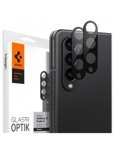 Spigen OPTIK.TR CAMERA PROTECTOR 2-PACK GALAXY MED FOLD 4 SVART SKYDD