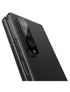 Spigen OPTIK.TR CAMERA PROTECTOR 2-PACK GALAXY MED FOLD 4 SVART SKYDD