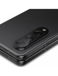 Spigen OPTIK.TR CAMERA PROTECTOR 2-PACK GALAXY MED FOLD 4 SVART SKYDD