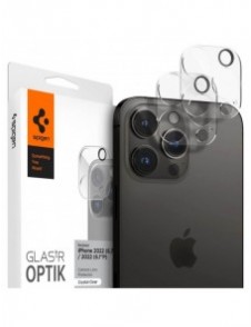Spigen OPTIK.TR CAMERA PROTECTOR 2-PACK IPHONE 14 PRO / 14 PRO MAX CRYSTAL CLEAR COVER