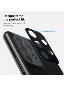 Spigen OptikCamera Protector Camera Island Tempered Glass (2 st) för Samsung Galaxy A33 5G / A53 5G / A73 5G Svart