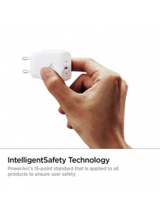 Spigen PE2009EU POWERARC NÄTVERKSLADDARE PD20W/3A VIT