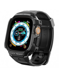 Spigen RUGGED ARMOR "PRO" Apple Watch ULTRA (49MM) SVART