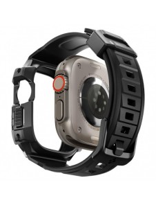 Spigen RUGGED ARMOR "PRO" Apple Watch ULTRA (49MM) SVART