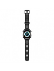 Spigen RUGGED ARMOR "PRO" Apple Watch ULTRA (49MM) SVART