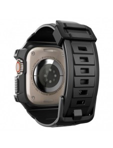 Spigen RUGGED ARMOR "PRO" Apple Watch ULTRA (49MM) SVART